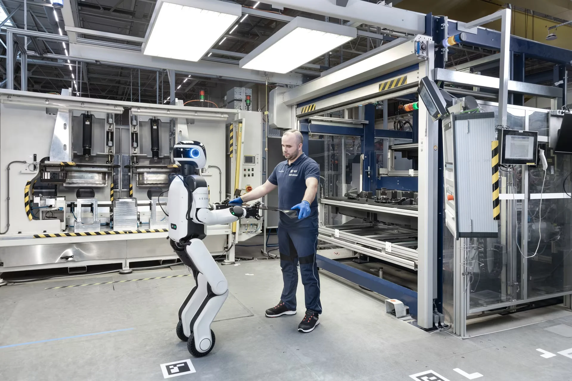 BMW humanoid robot, AI manufacturing, Leipzig plant automation, automotive robotics, electric vehicle production, industrial AI, BMW factory innovation 5