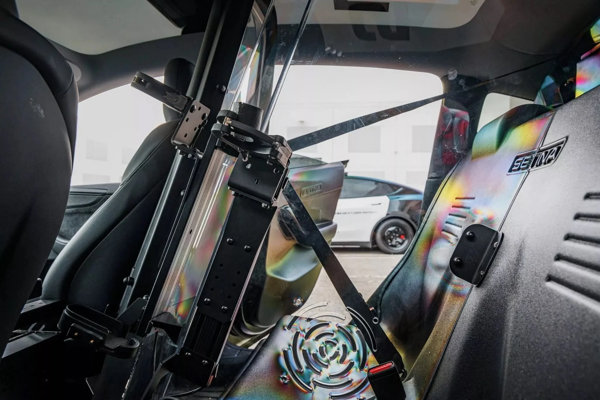 Tesla police car, electric patrol vehicle, Model Y police, police fleet savings, electric police SUV, Tesla Model Y patrol, law enforcement EV 6