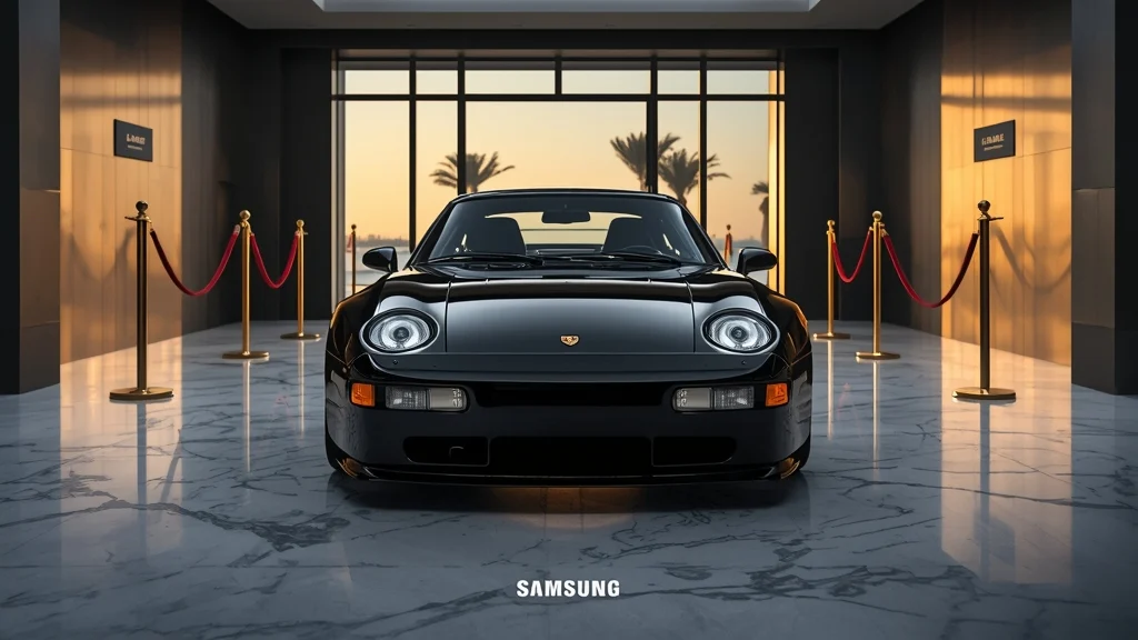 Ruf Porsche 928R, unique Porsche, Samsung founder car, classic Porsche auction, rare supercar, 1989 Ruf 928R, Porsche 928R specs, luxury car auction 1