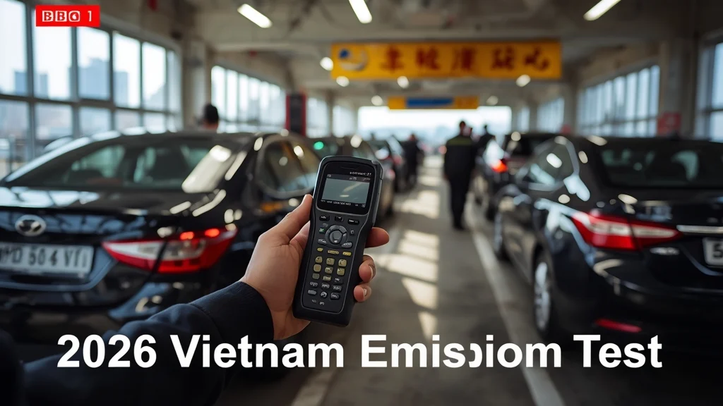 2026 vehicle inspection, Vietnam car emission test, older car inspection, vehicle registration Vietnam, emission standards, car maintenance, traffic safety Vietnam 1