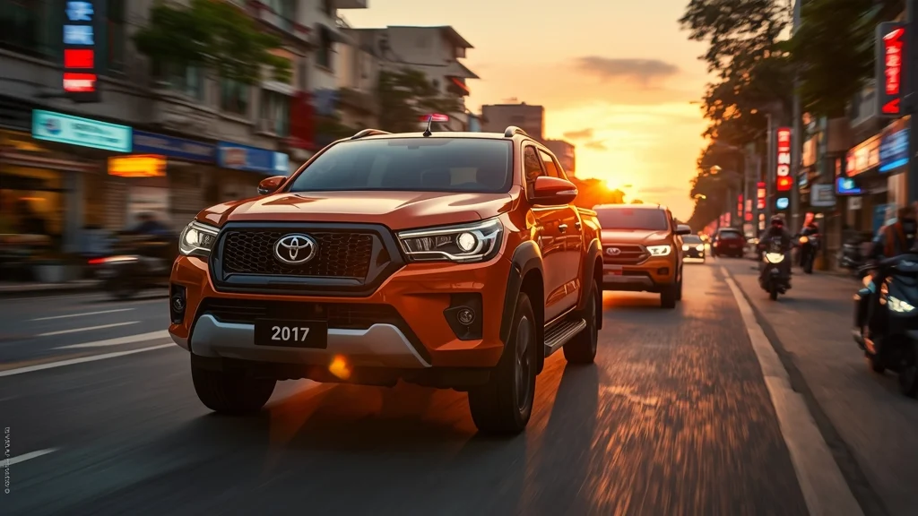 Toyota Hilux 2026, Ford Ranger Vietnam, pickup truck sales Vietnam, Toyota Hilux specifications, Vietnam automotive market, pickup truck comparison, Toyota Hilux new model 1