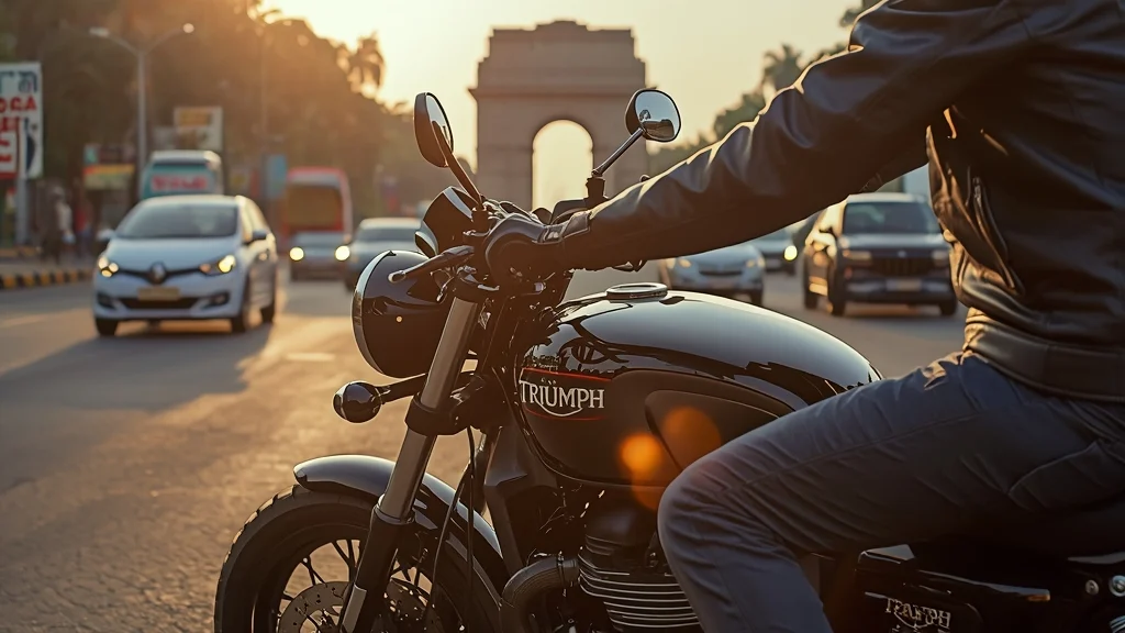 Triumph 350, Triumph motorcycle, 350cc bike, India motorcycle market, GST tax, Bajaj partnership, affordable bike, Speed 400 1