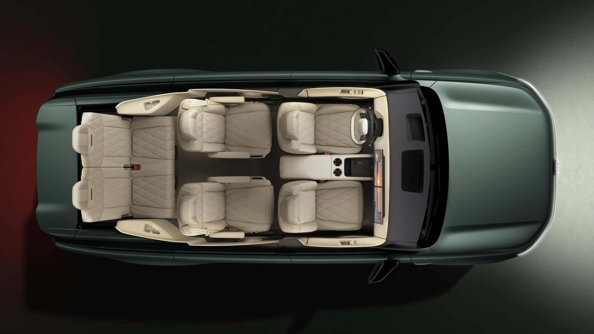 Volkswagen ID. Era 9X, electric SUV, hybrid SUV, 31-inch screen, family SUV, Chinese market, plug-in hybrid, ambient interior lighting 8