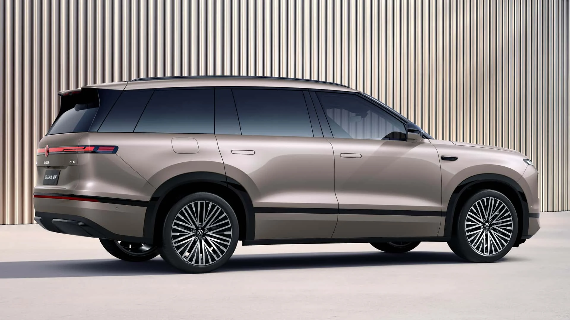 Volkswagen ID. Era 9X, electric SUV, hybrid SUV, 31-inch screen, family SUV, Chinese market, plug-in hybrid, ambient interior lighting 6