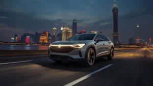 Volkswagen electric SUV, ID Unyx 08, China EV market, BYD competition, Volkswagen EV strategy, XPeng partnership, electric vehicle launch 1