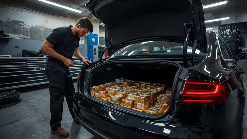 used Audi hidden cash, gold bars in car, hidden money vehicle, used car scandal, vehicle treasure find, automotive fraud investigation, honest car buyer 1