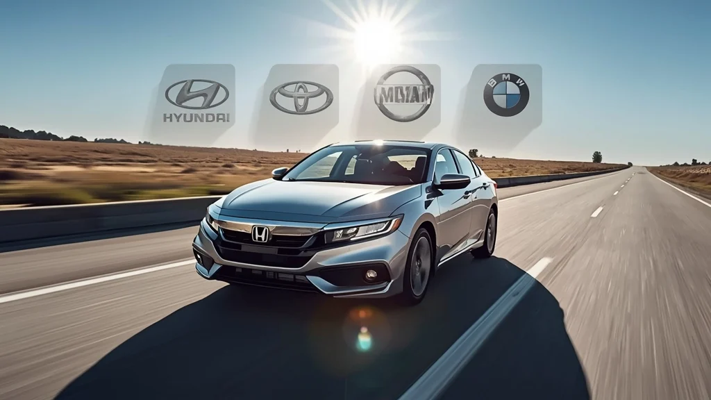 fuel efficient cars, best fuel economy cars, Honda hybrid, fuel efficient car brands 2024, EPA fuel economy, low fuel consumption vehicles, fuel saving trucks 1