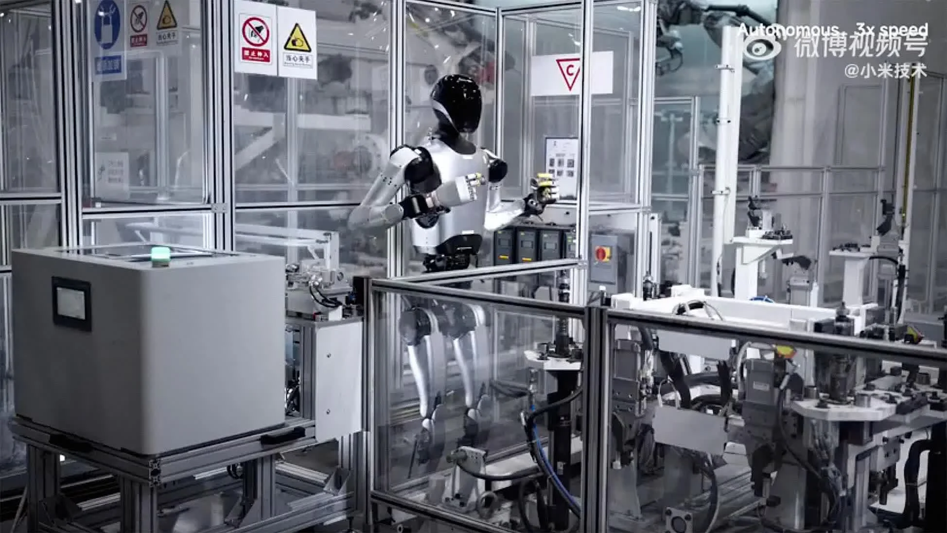 humanoid robot, Xiaomi robot, electric car assembly, AI robotics, manufacturing automation, industrial robot, Xiaomi EV, vision-language-action 2