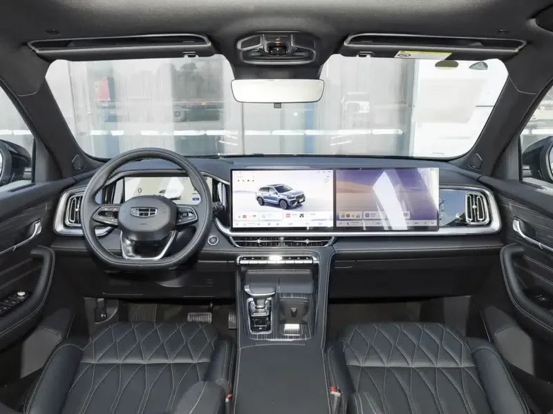 Geely Monjaro PHEV, Geely Xingyue L, plug-in hybrid SUV, fuel-efficient SUV, smart car technology, GEEA 3.0, hybrid family car 2