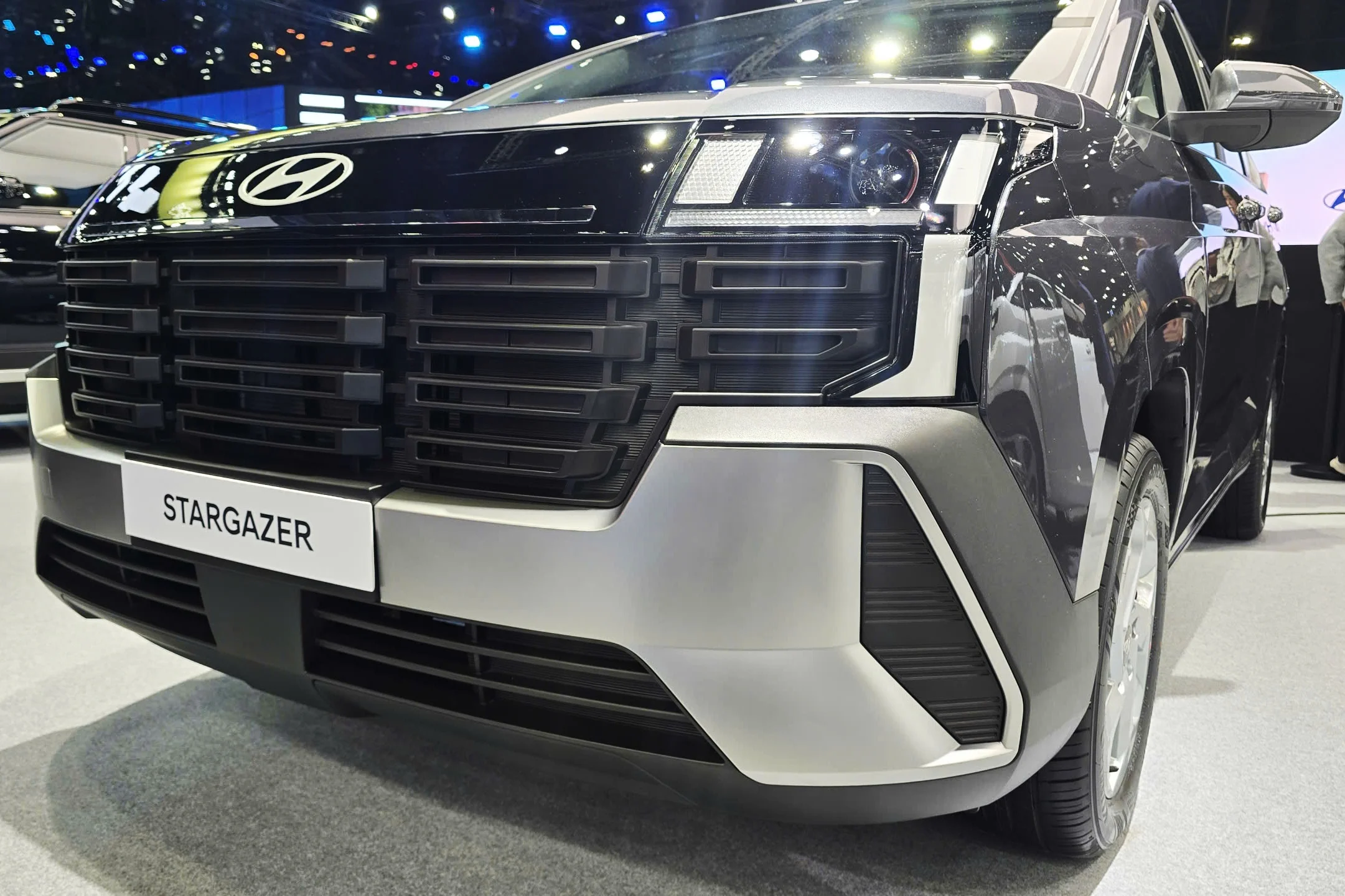 Hyundai Stargazer 2026, Bangkok Motorshow, 7‑seat MPV, Grab vehicle, Thailand car price, Smartstream 1.5L, IVT transmission 4