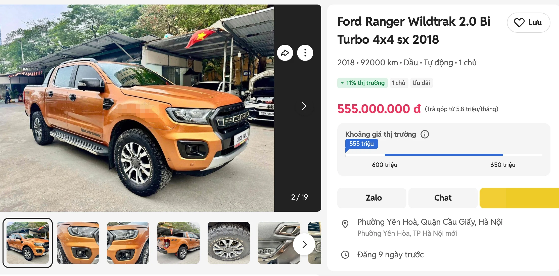 used pickup trucks, Ford Ranger price drop, Toyota Hilux discount, Mitsubishi Triton used, Vietnam used cars, pickup truck resale, SUV swap 2