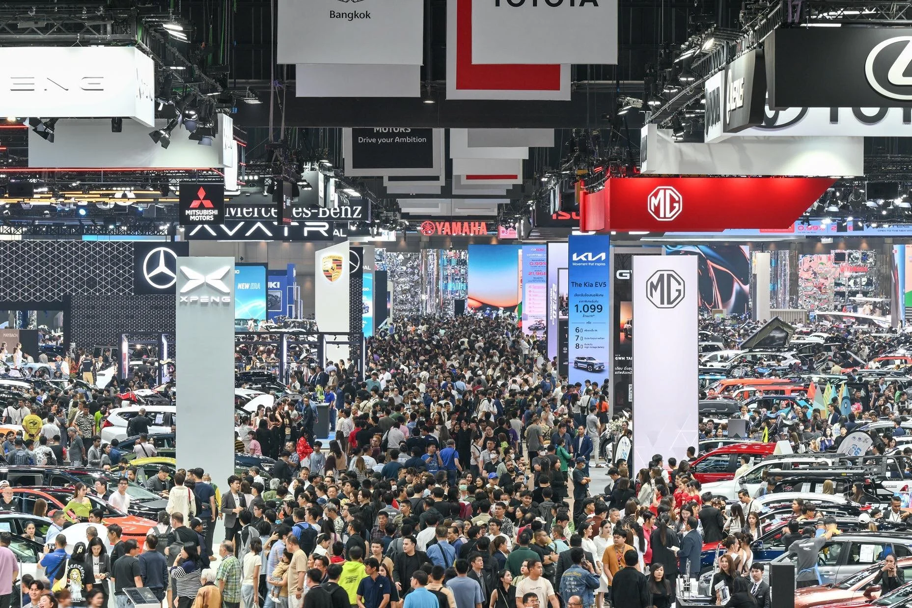 Bangkok Motor Show 2026, Toyota orders, Chinese car brands Thailand, electric vehicles Thailand, automotive market Southeast Asia, BIMS 2026 sales 5