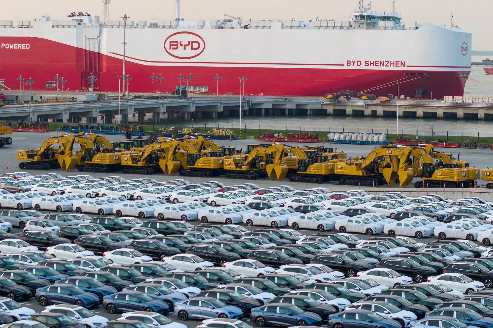 Chinese car exports, China EV market, BYD global sales, automotive industry trends, China domestic car sales, electric vehicle exports 2