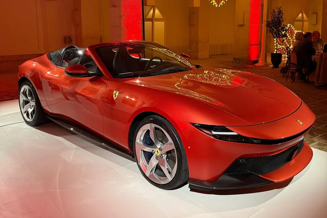 Ferrari paint colors, Ferrari custom paint, Maranello design, luxury car colors, Rosso Corsa, automotive paint process, Ferrari Amalfi 3