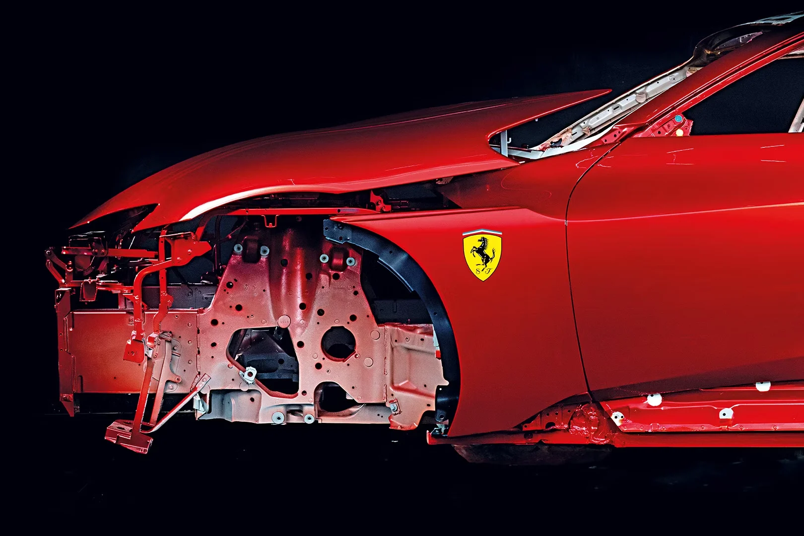 Ferrari paint colors, Ferrari custom paint, Maranello design, luxury car colors, Rosso Corsa, automotive paint process, Ferrari Amalfi 5