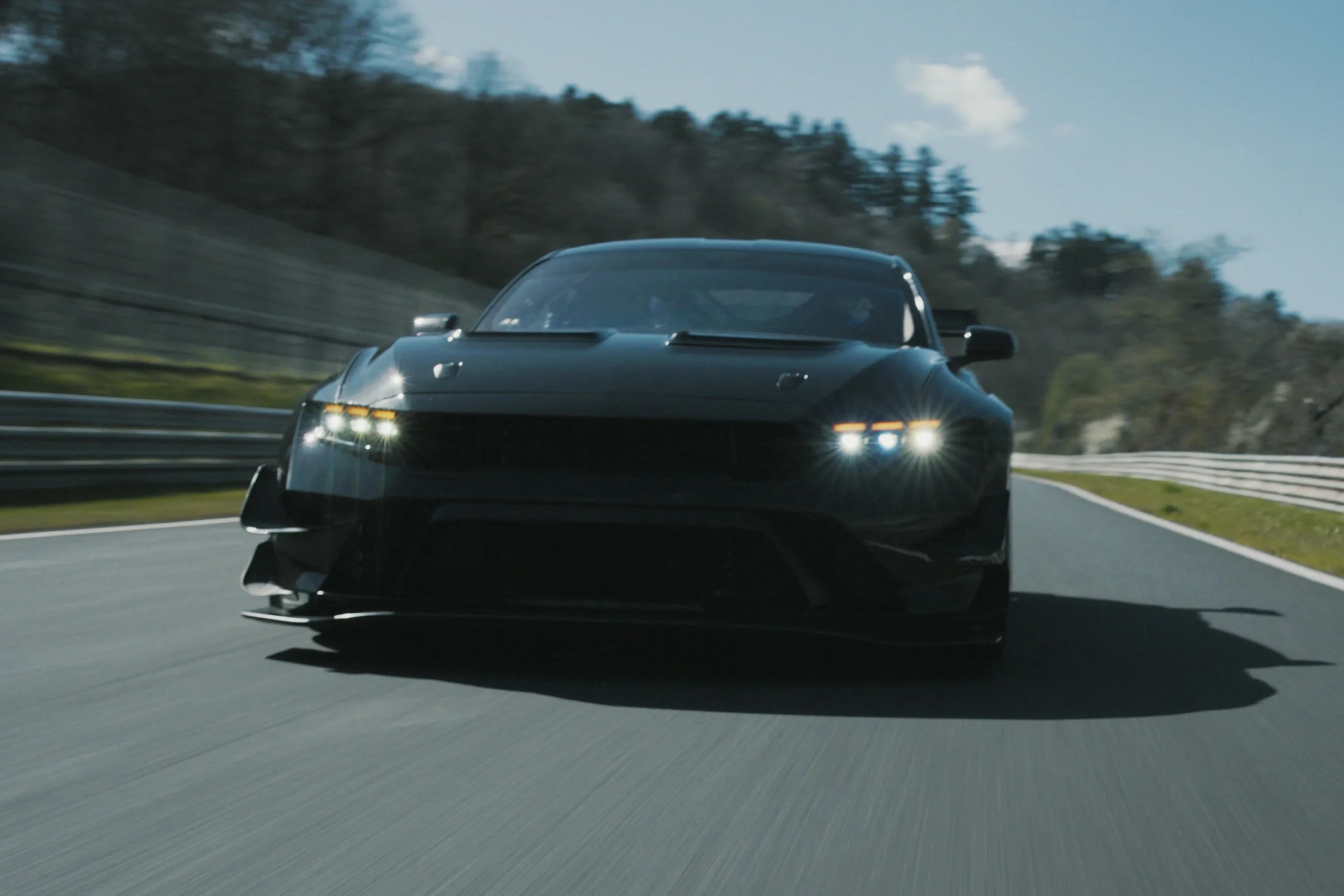 Ford Mustang GTD Competition, Nurburgring lap record, Ford Racing, fastest American cars, Mustang GTD specs, Dirk Müller, V8 supercharged 2
