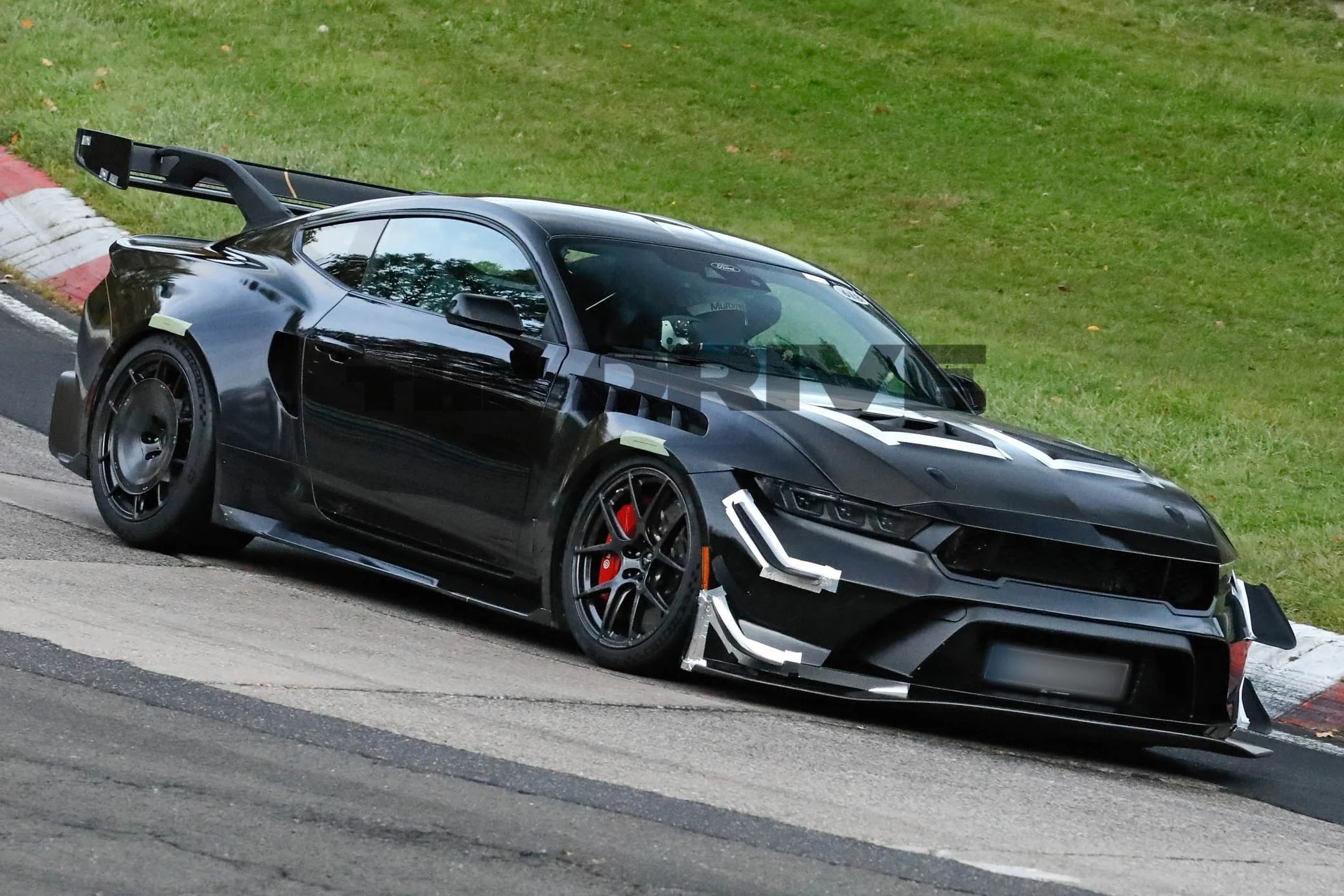 Ford Mustang GTD Competition, Nurburgring lap record, Ford Racing, fastest American cars, Mustang GTD specs, Dirk Müller, V8 supercharged 5