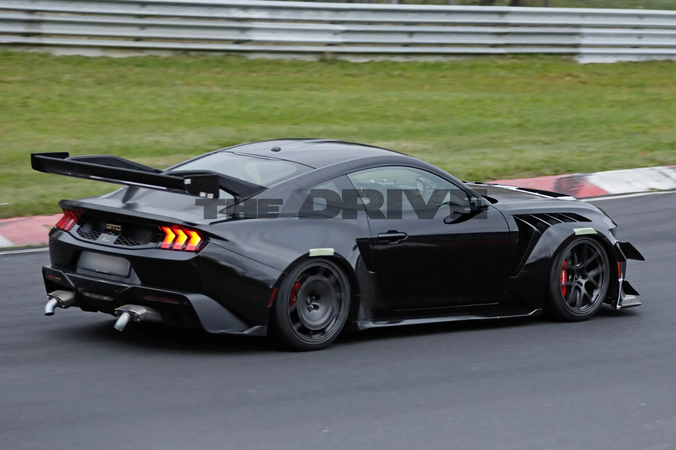 Ford Mustang GTD Competition, Nurburgring lap record, Ford Racing, fastest American cars, Mustang GTD specs, Dirk Müller, V8 supercharged 6