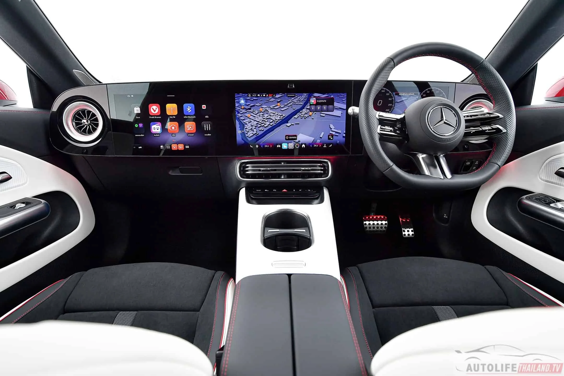 Mercedes-Benz CLA 250+ EQ, electric Mercedes coupe, Thailand EV market, 2024 Mercedes electric car, CLA 250+ price, WLTP range, MBUX Superscreen 10