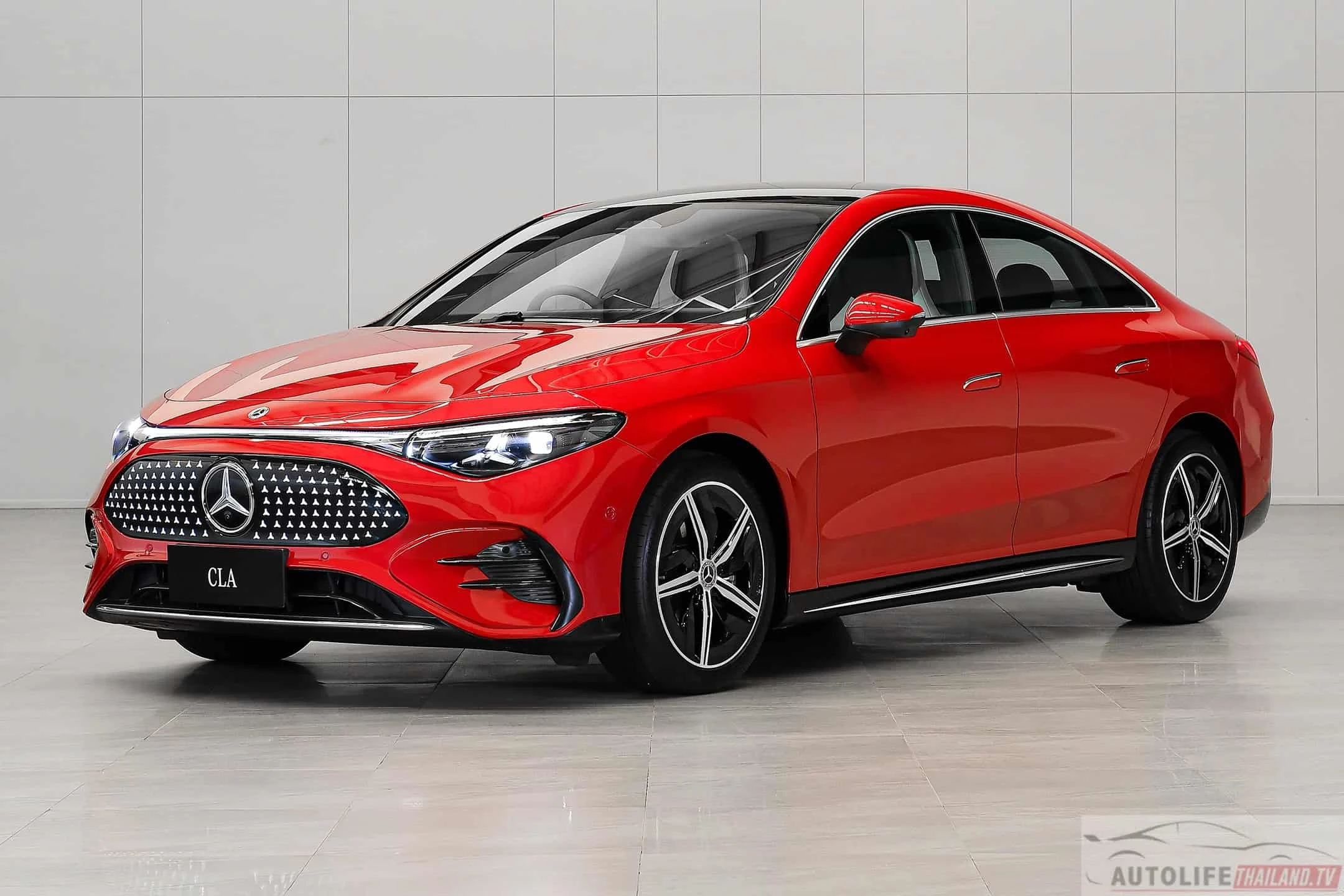 Mercedes-Benz CLA 250+ EQ, electric Mercedes coupe, Thailand EV market, 2024 Mercedes electric car, CLA 250+ price, WLTP range, MBUX Superscreen 14