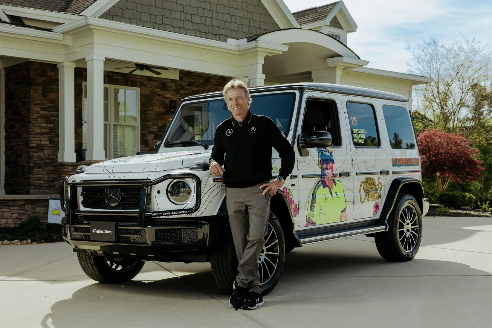 Mercedes-Benz S-Class, Bernhard Langer, MANUFAKTUR, Masters Golf, luxury bespoke cars, Augusta National, custom Mercedes 8