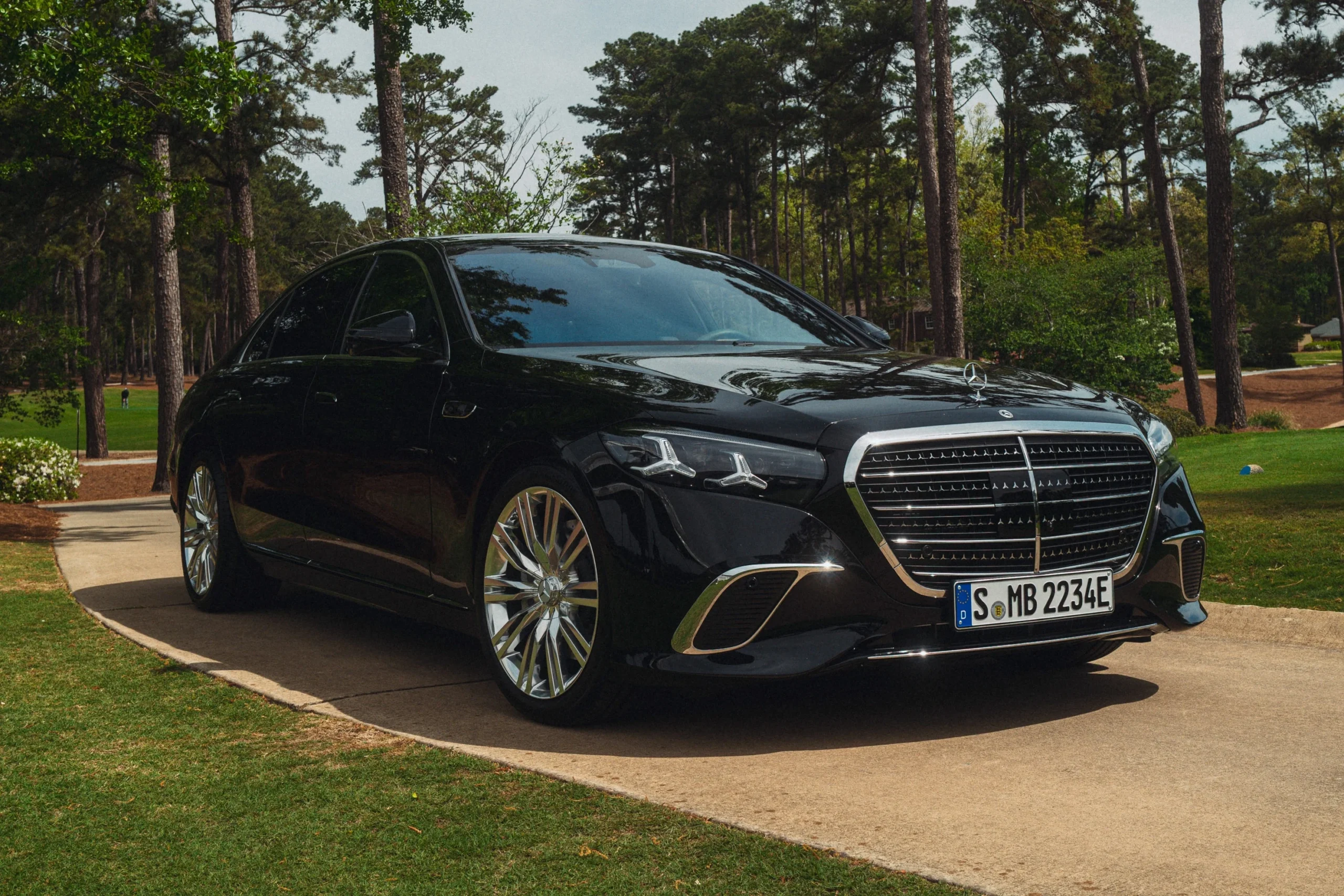 Mercedes-Benz S-Class, Bernhard Langer, MANUFAKTUR, Masters Golf, luxury bespoke cars, Augusta National, custom Mercedes 3