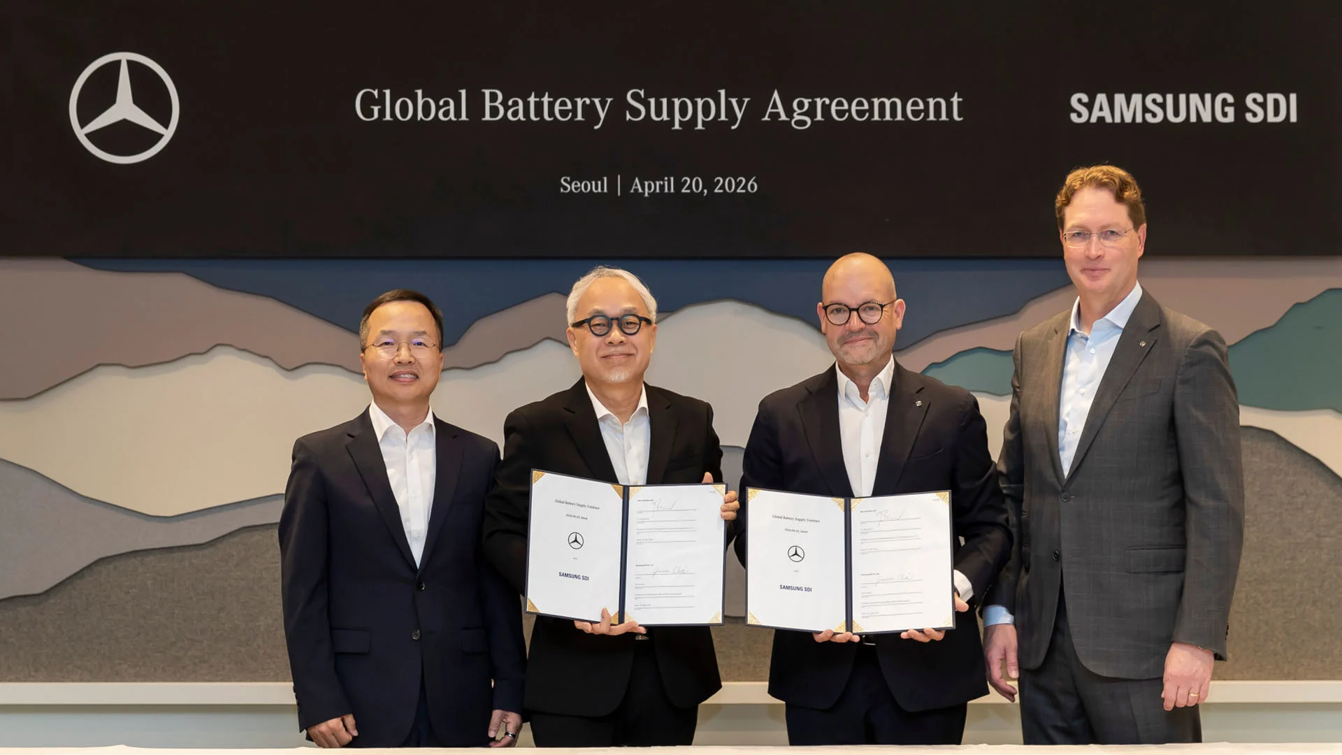 Mercedes-Benz, Samsung SDI, EV battery deal, electric vehicle supply chain, NCM batteries, luxury EVs, Samsung SDI batteries 2