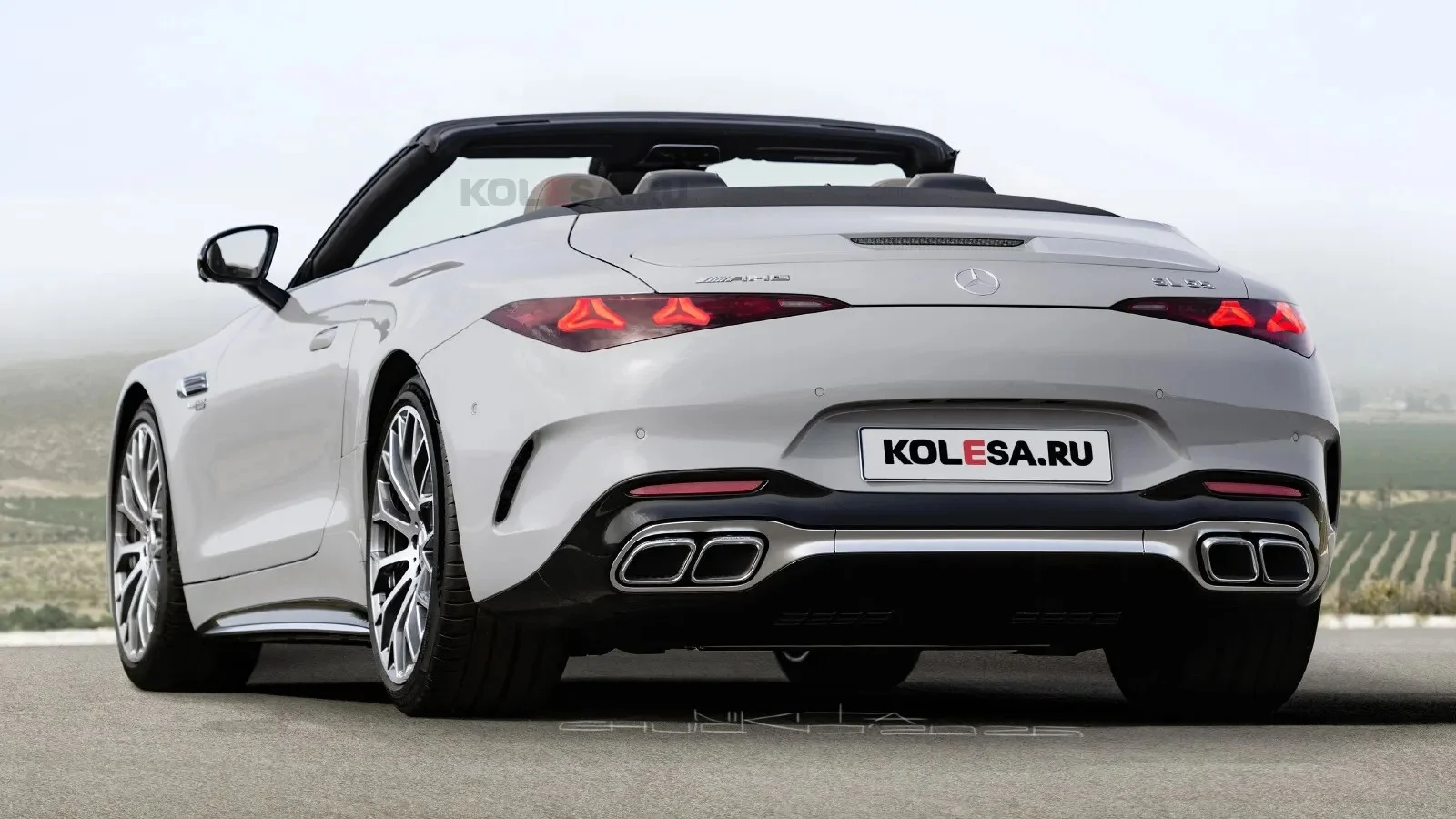 Mercedes-Benz SL facelift, 2027 Mercedes SL, SL 63 AMG, luxury roadster, MB.OS, Mercedes-Benz engine updates, SL 53 AMG 4MATIC+ 2