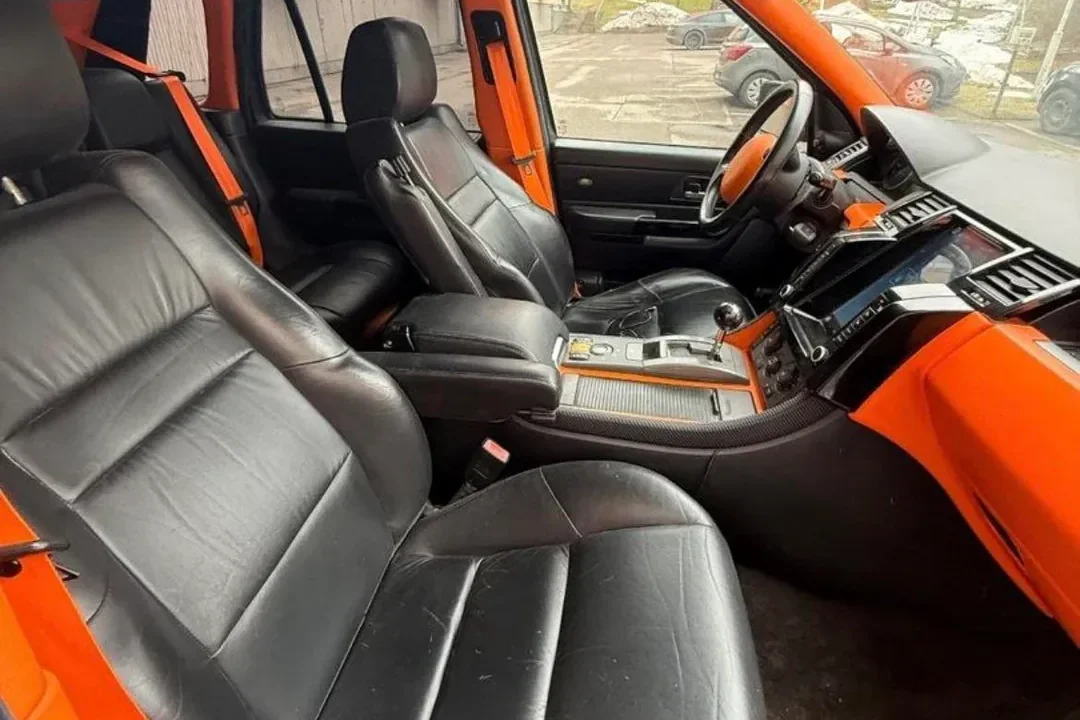 Range Rover Sport modification, Rolls-Royce Cullinan replica, custom SUV Finland, L320 Range Rover, luxury car conversion, modified Range Rover Sport 6