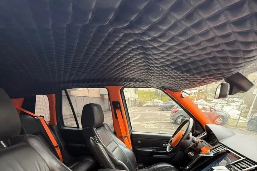 Range Rover Sport modification, Rolls-Royce Cullinan replica, custom SUV Finland, L320 Range Rover, luxury car conversion, modified Range Rover Sport 7