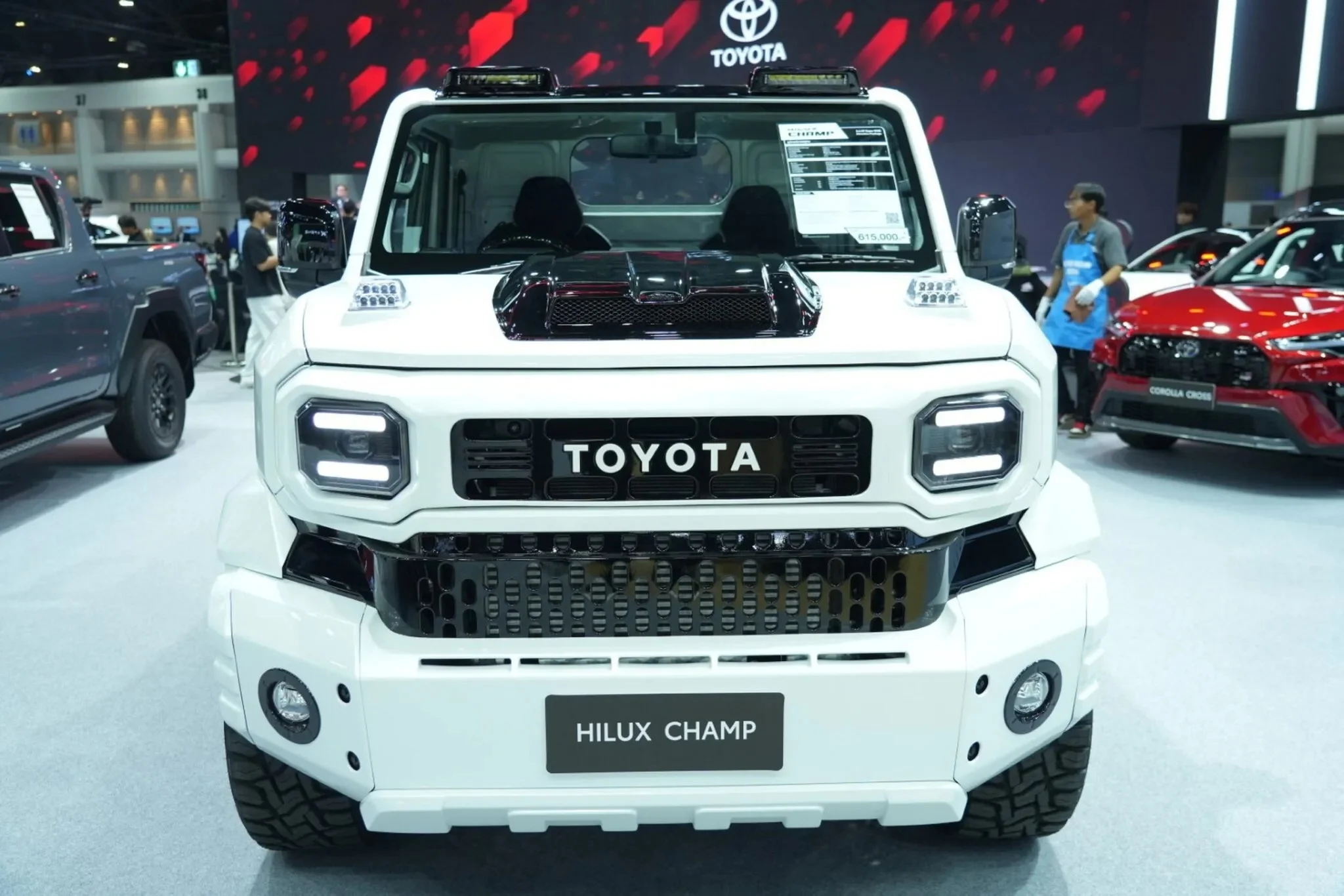 Toyota Hilux Champ, Brabus style pickup, Bangkok International Motor Show, cheap pickup truck, Hilux SWSW, Thai auto market, aftermarket tuning 2