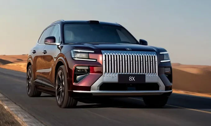 Chinese luxury cars, Beijing Auto Show, Zeekr 8X, EV market trends, German luxury cars, automotive technology, global car market 2