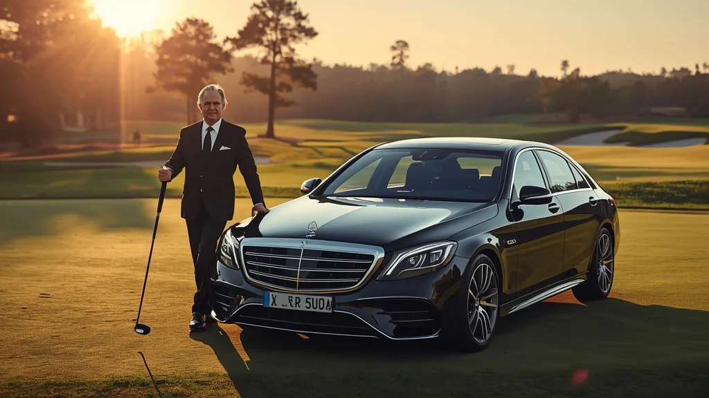 Mercedes-Benz S-Class, Bernhard Langer, MANUFAKTUR, Masters Golf, luxury bespoke cars, Augusta National, custom Mercedes 1