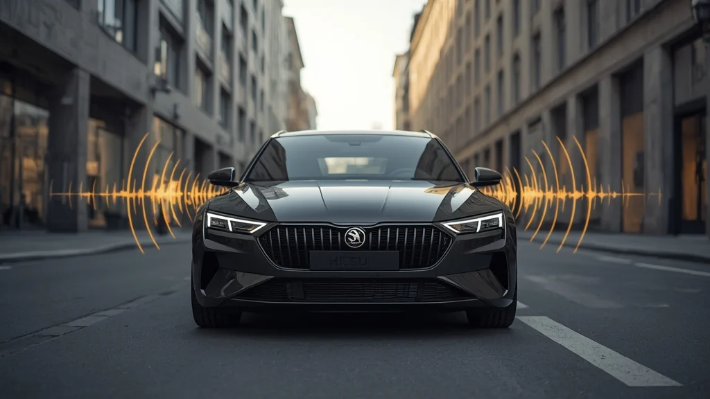 Skoda DuoBell, noise-canceling headphones, bicycle safety, ANC technology, urban cycling safety, active noise cancellation blind spot 1