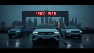 BYD profit decline, electric vehicle market, EV price competition, BYD 2025 results, Chinese EV manufacturers, BYD international expansion, EV industry outlook 1