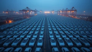 Chinese car exports, China EV market, BYD global sales, automotive industry trends, China domestic car sales, electric vehicle exports 1