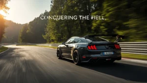 Ford Mustang GTD Competition, Nurburgring lap record, Ford Racing, fastest American cars, Mustang GTD specs, Dirk Müller, V8 supercharged 1