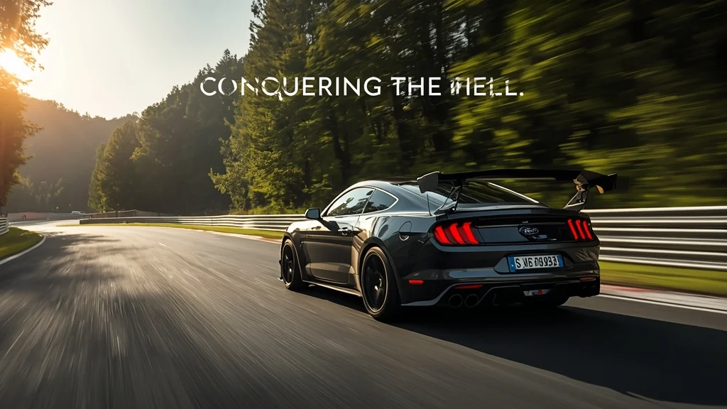 Ford Mustang GTD Competition, Nurburgring lap record, Ford Racing, fastest American cars, Mustang GTD specs, Dirk Müller, V8 supercharged 1