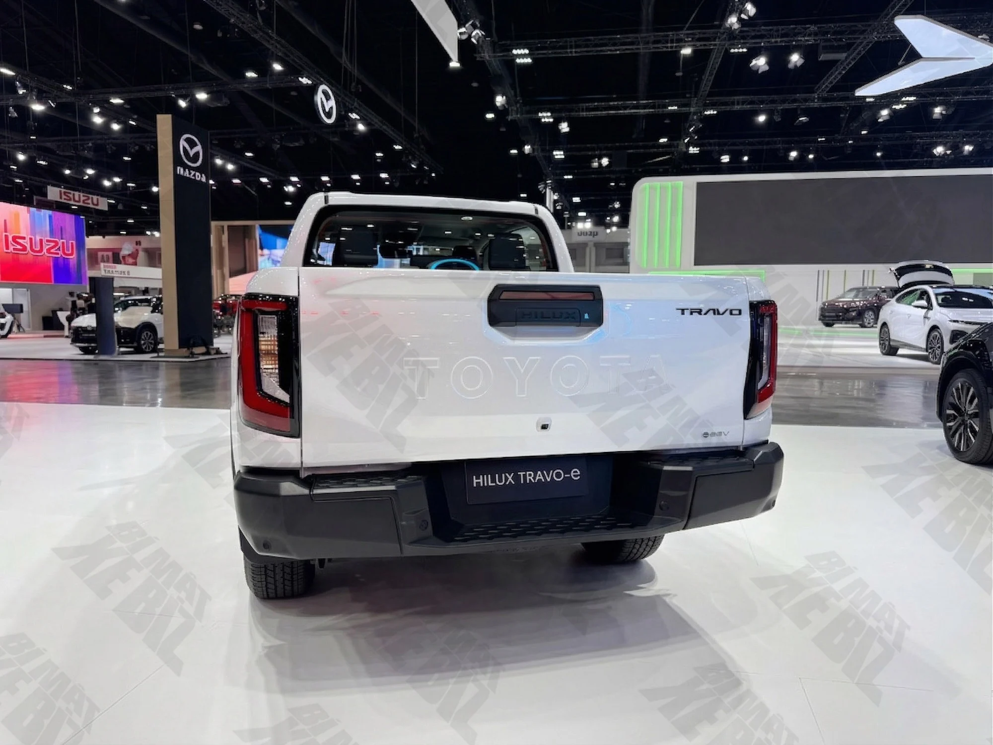 Toyota Hilux electric, electric pickup truck, 2026 Bangkok Motor Show, 59.2 kWh battery, 315 km range, AWD electric truck, Toyota EV 9