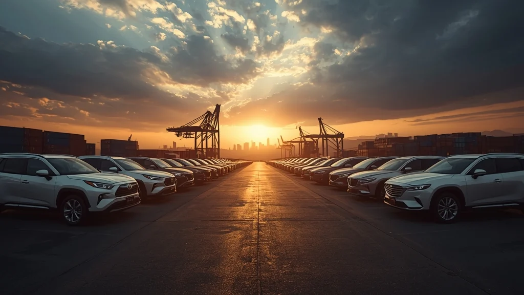 Japanese automakers, Middle East car exports, Toyota Land Cruiser, Mazda CX-5, automotive supply chain, geopolitical tensions, car production cuts 1