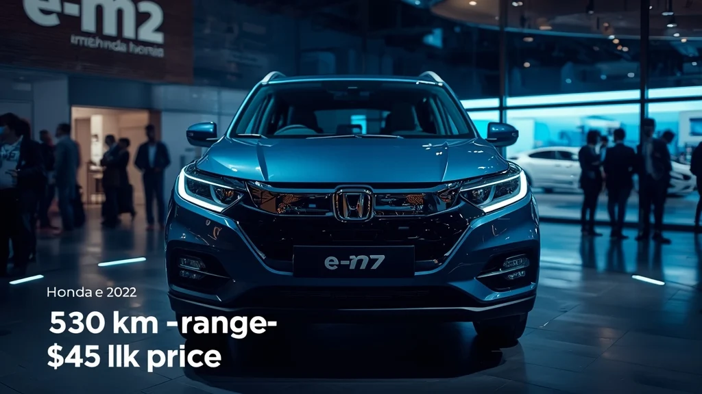 Honda e:N2, electric SUV, Honda electric vehicle, 530 km range, Bangkok International Motor Show, CR-V competitor, EV price, Peugeot 408 styling 1