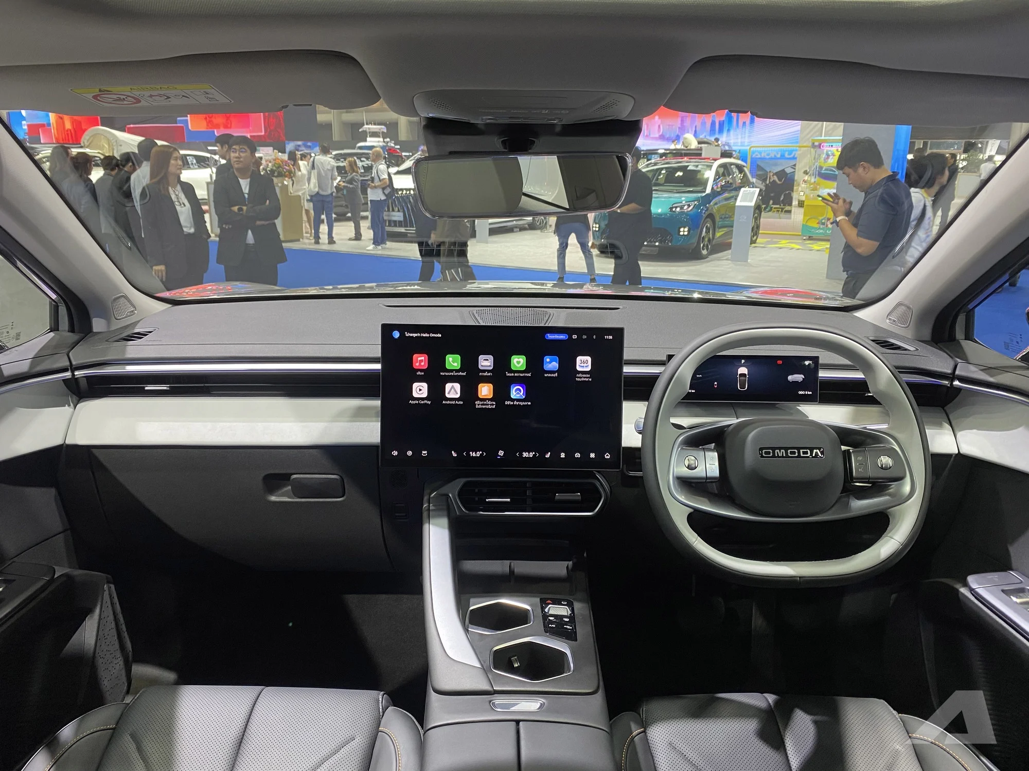 Omoda C5 EV, 2026 electric SUV, electric car Thailand, fast charge electric vehicle, 24‑inch screen SUV, electric SUV price, 500 km range EV 6