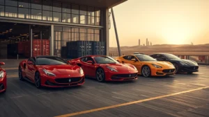 Ferrari, Bentley, Maserati, Middle East car deliveries, luxury car market, automotive supply chain, conflict impact, high-end vehicles 1