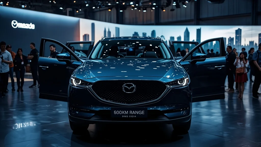 Mazda CX-6e, electric SUV, BEV, 600 km range, 5K display, AR HUD, BIMS 2026, Mazda SUV 1