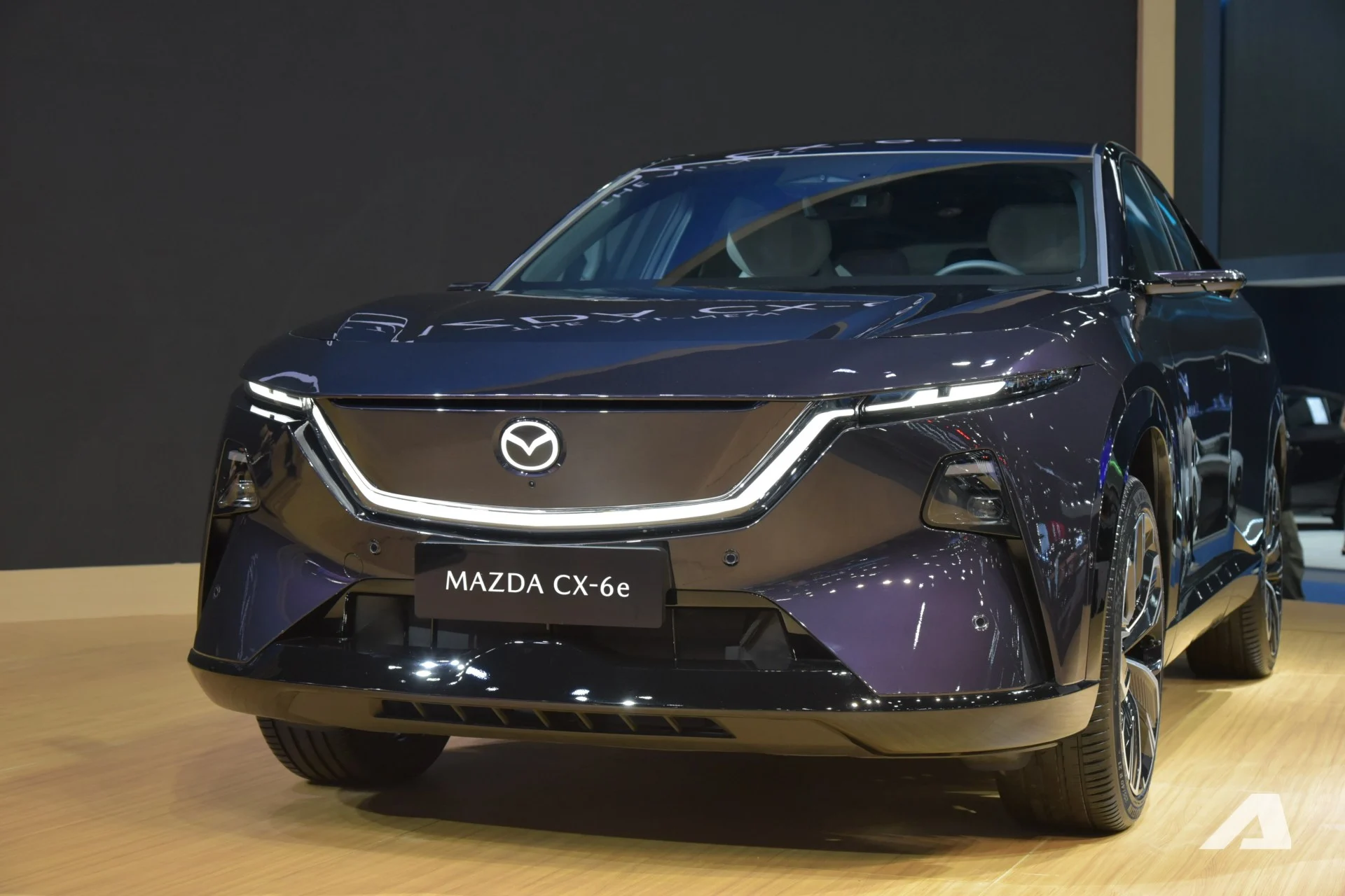 Mazda CX-6e, electric SUV, BEV, 600 km range, 5K display, AR HUD, BIMS 2026, Mazda SUV 4