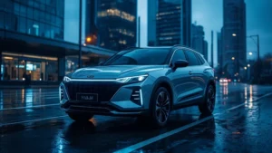 Yijing X9, Huawei SUV, smart car technology, HarmonyOS vehicle, luxury electric SUV, autonomous driving, Beijing Auto Show 2026 1