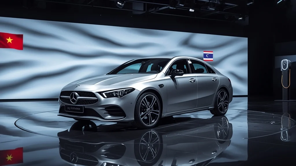 Mercedes-Benz CLA EV, 2026 electric sedan, 800V technology, 792 km range, fast charging, Vietnam electric car, luxury EV, BIMS 2026 1