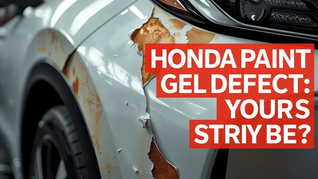 Honda paint peeling lawsuit, Honda white paint defect, Acura paint delamination, car paint corrosion, Honda class action, vehicle paint failure 1