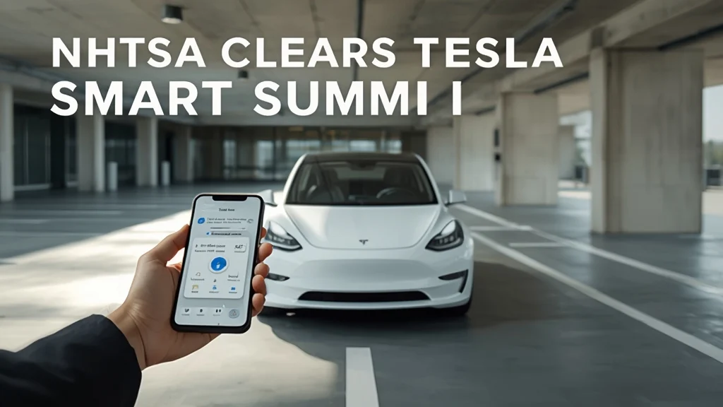 Tesla Smart Summon, NHTSA investigation, Tesla FSD safety, Tesla software update, EV safety regulations, Tesla remote control 1