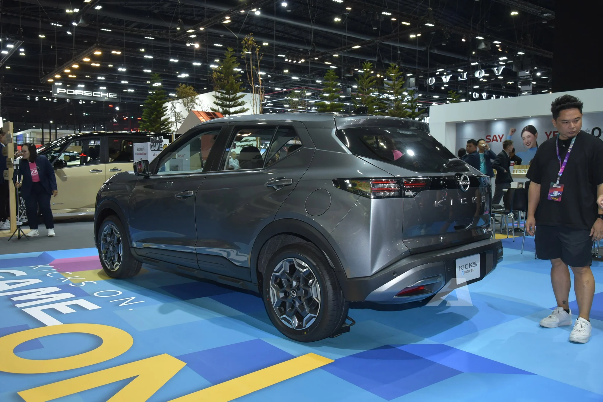 Nissan Kicks 2026, e-POWER hybrid, B-segment SUV, 12.3 inch infotainment, Thai car market, Nissan Thailand, hybrid crossover, ProPILOT driver assist 11